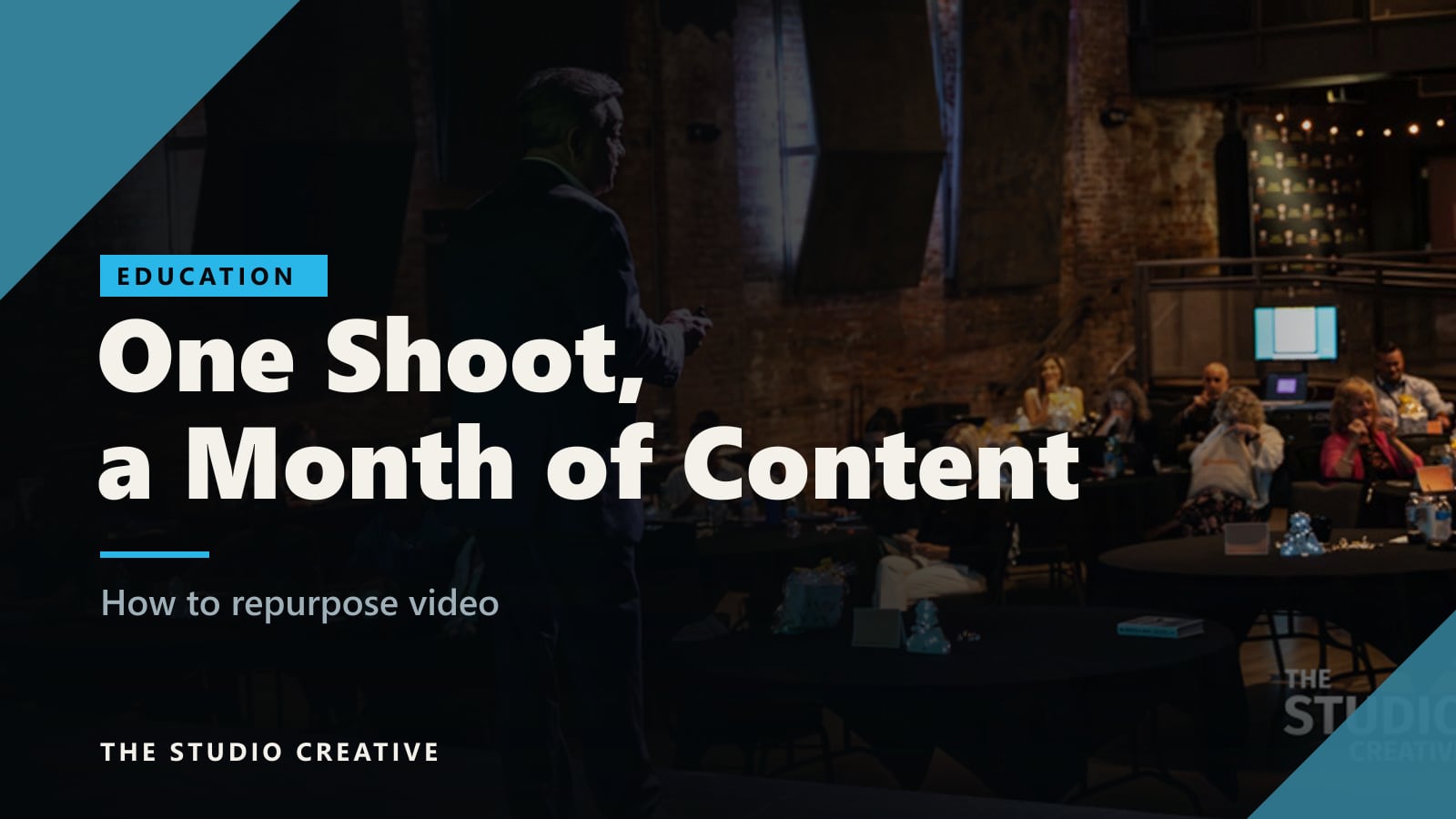 How to Repurpose One Video Shoot Into a Month of Content
