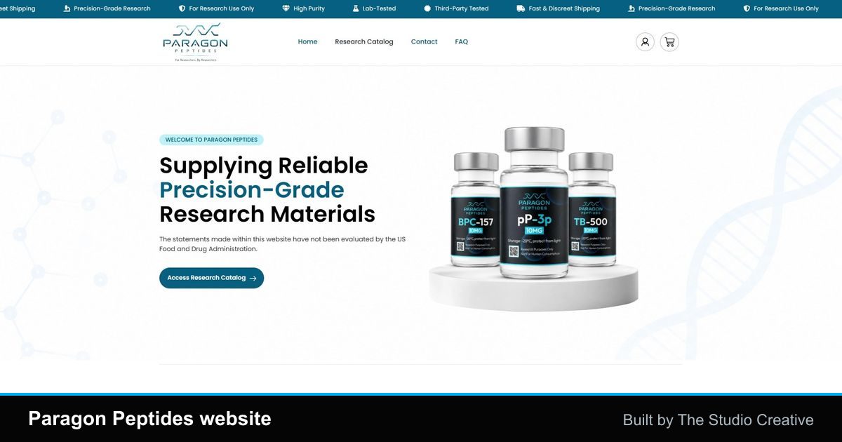 Peptide Marketing Case Study: Paragon Research Labs